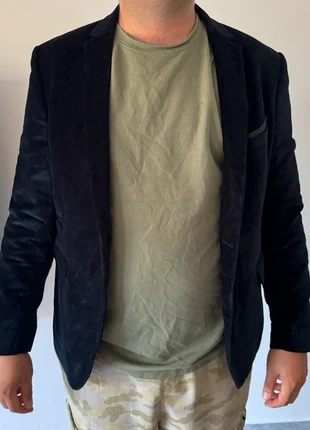 Veste blazer homme Devred taille 56 en velours noir, marke: Devred, zustand: Sehr gut, größe: 56, 8,00 €, 9,10 € inklusive Vinted-Käuferschutz