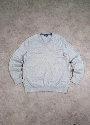 Brooks Brothers pull col V gris coton L, brand: Brooks Brothers, condition: Very good, size: L, €33.24, €35.60 includes Buyer Protection