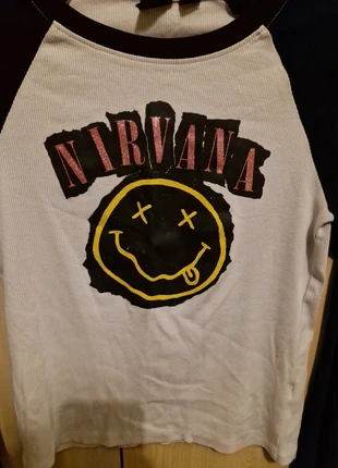 Nirvana raglan top, brand: Primark, condition: Very good, size: 13 years / 158 cm, £1.00, £1.38 includes Buyer Protection