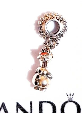 Charm Pandora Olaf Frozen de plata de ley, marca: Plata de Ley, estado: Muy bueno, 24,00 €, 25,90 € Protección al comprador incluida