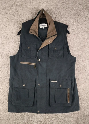 Gilet ample sans-manche Champion Farnham Homme - Taille M - Gris/Marron, merk: Champion, staat: Goed, maat: M, € 10,00, € 11,20 inclusief Kopersbescherming Pro