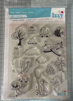 Tampon transparent « Cartoon » Izzy, marque: IZZY, état: Très bon état, 5,00 €, 5,95 € Protection acheteurs incluse