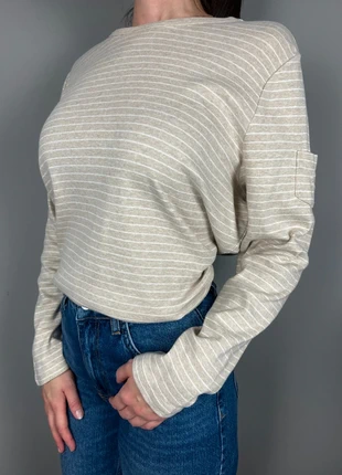 T-shirt manches longues Lauren Ralph Lauren beige rayé - XXL femme - coton LTH 515, marque: Ralph Lauren, état: Très bon état, taille: XXL / 44 / 16, 20,00 €, 21,70 € Protection acheteurs (Pro) incluse