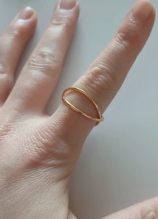 Bague dorée femme – acier inoxydable chic et tendance, brand: ZAG, condition: Very good, size: 16.9 mm Ø, €1.00, €1.75 includes Buyer Protection Pro