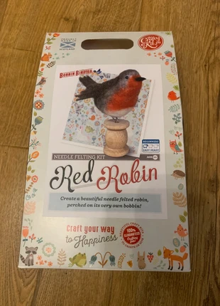 Red Robin Needle Felting Kit, brand: Bobbin Buddies, condition: New with tags, £4.00, £4.90 includes Buyer Protection