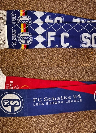 2 x FC Schalke 04 Schals, merk: FC Schalke 04, staat: Heel goed, € 25,00, € 26,95 inclusief Kopersbescherming