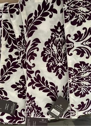 🌸 4x New Large Floral Cushion Covers – Purple Jacquard 55x55cm, condition: New, size: Other, £17.99, £19.59 includes Buyer Protection