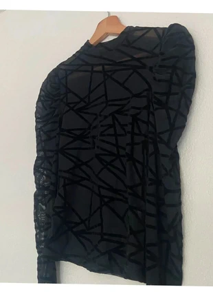 Top transparent géométrique, brand: Shein, condition: Very good, size: XS / 34 / 6, €1.50, €2.28 includes Buyer Protection