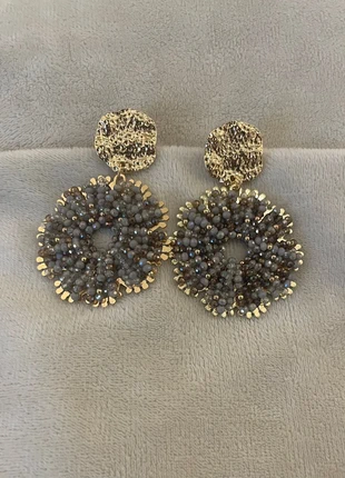 Statement oorbellen taupe Sweet7, marque: Sweet7, état: Neuf avec étiquette, 13,95 €, 15,35 € Protection acheteurs incluse