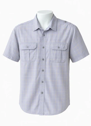 Calvin Klein Jeans overhemd korte mouw grijs geruit L, marque: Calvin Klein, état: Bon état, taille: L, 20,00 €, 21,70 € Protection acheteurs incluse