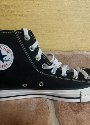 Converse Chuck Taylor All Star montantes noires classiques - Taille 45, marke: Converse, zustand: Sehr gut, größe: 45, 25,00 €, 26,95 € inklusive Vinted-Käuferschutz