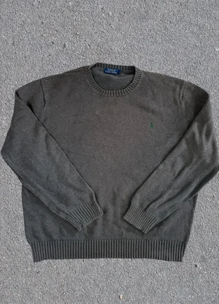 Pull Ralph Lauren 100% coton taille xl gris foncé, brand: Ralph Lauren, condizioni: Ottime, taglia: XL, €29.90, €32.10 include la Protezione acquisti Pro