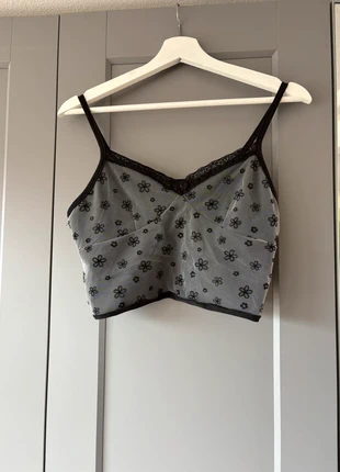 Zwart en doorschijnend topje!, merk: Shein, staat: Goed, maat: L / 40 / 12, € 2,00, € 2,80 inclusief Kopersbescherming