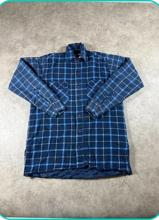Chemise à carreaux épaisse WoodMan by Aratta bleu marine, bleu taille M, marke: Vintage Dressing, zustand: Zufriedenstellend, größe: M, 5,90 €, 6,90 € inklusive Vinted-Käuferschutz