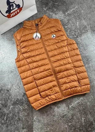 Doudoune sans manches JOTT Homme S –  Camel / Caramel – Modèle TOM – Logo brodé – Neuve étiquette, marque: Jott, état: Neuf avec étiquette, taille: S, 80,00 €, 84,70 € Protection acheteurs incluse