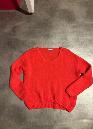 Pull rose corail col V - taille S, brand: Boutique indépendante, condition: New without tags, size: S / 36 / 8, €20.00, €21.70 includes Buyer Protection