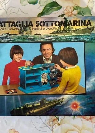 Gioco vintage Battaglia Sottomarina MB – Editrice Giochi – Anni ‘70, brand: MB, condizioni: Buone, €13.00, €14.35 include la Protezione acquisti