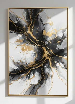 Tableau Décoration Abstraite - La Dynamique des Surfaces, marca: La Dynamique des Surfaces, estado: Muito bom, €6.00, €7.00 inclui Proteção do Comprador Pro