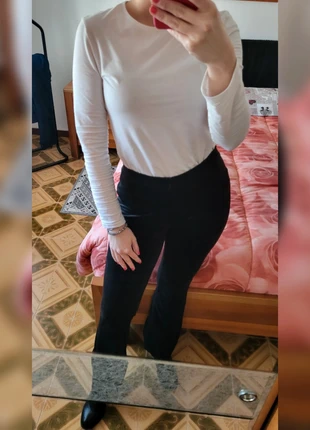 Pantaloni zampa larga, marke: Piazza Italia, zustand: Sehr gut, größe: S / 36 / 8, 7,50 €, 8,58 € inklusive Vinted-Käuferschutz