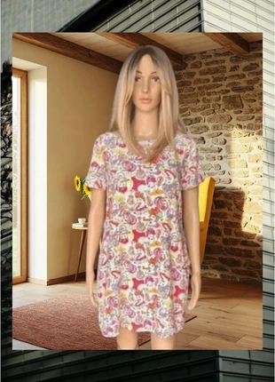 Vestido Estampado con Bolsillos - Talla L - Surkana, marque: Surkana, état: Très bon état, taille: L / 40 / 12, 25,00 €, 26,95 € Protection acheteurs incluse