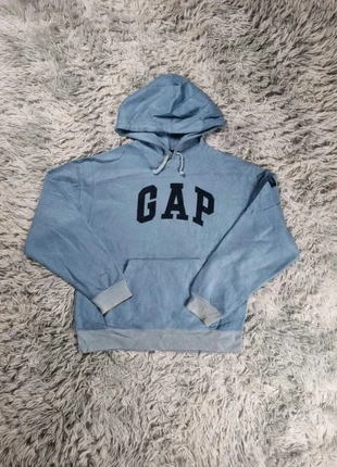 Sweat polaire GAP bleu clair vintage, marca: GAP, estado: Satisfatório, tamanho: XS, €7.80, €8.89 inclui Proteção do Comprador Pro