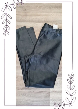 legging noir similicuir ajusté Taille XL, brand: Vs. Miss, condition: Very good, size: XL / 42 / 14, €6.50, €7.53 includes Buyer Protection