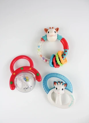 Lot de 3 hochets Sophie la girafe, brand: Sophie La Girafe, condition: Very good, size: One size, €6.00, €7.00 includes Buyer Protection Pro