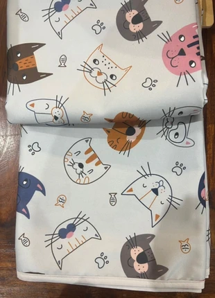 Tovaglia da 12 140x230 gatti, estado: Nuevo con etiquetas, 13,90 €, 15,30 € Protección al comprador Pro incluida