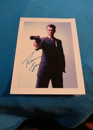 Pierce brosan signed photo, brand: James Bond, condition: Very good, £5.00, £5.95 includes Buyer Protection