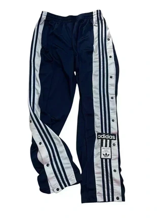 Adidas Adibreak Track Pants – Navy Blue with White Panels & Snap Buttons – Size L, marque: adidas, état: Neuf sans étiquette, taille: L / 40 / 12, 49,99 €, 53,19 € Protection acheteurs incluse