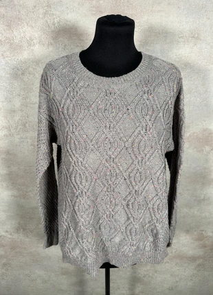 Pull Maille Torsadée Cable Knit Vintage Time And Tru gris clair relief taille M, marke: Vintage Dressing, zustand: Sehr gut, größe: M / 38 / 10, 15,00 €, 16,45 € beinhaltet Vinted-Käuferschutz Pro