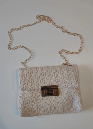 Sac pochette bandoulière paille Osier Chaîne Dorée, brand: Tendance, condizioni: Nuovo senza cartellino, €9.00, €10.15 include la Protezione acquisti