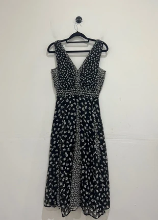 AllSaints Macella Scatter Floral Midi Dress, brand: AllSaints, condition: New without tags, size: XXXS / 2, £20.00, £21.70 includes Buyer Protection Pro