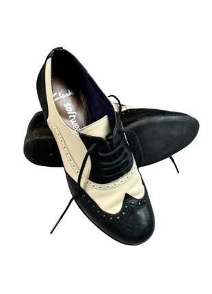 Mocassin Clarks Cuir Noir / Beige - EU37 4D, brand: Clarks, condition: Very good, size: 37, €45.00, €47.95 includes Buyer Protection Pro