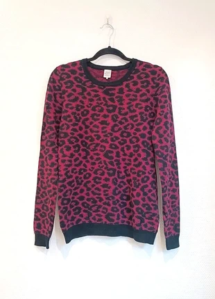 Pull léopard laine Karl Marc John - M - Bordeaux - État : Excellent, marca: Karl Marc John, estado: Muito bom, tamanho: M / 38 / 10, €28.00, €30.10 inclui Proteção do Comprador Pro