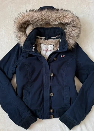 Vintage Hollister dead stock navy parka jacket size S/M, brand: Reference, condition: New without tags, size: 4 / S, $28.00, $30.10 includes Buyer Protection
