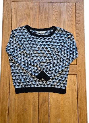 Très jolie pull à motifs losange, taille S, marque: Cache Cache, état: Très bon état, taille: S / 36 / 8, 9,00 €, 10,15 € Protection acheteurs incluse