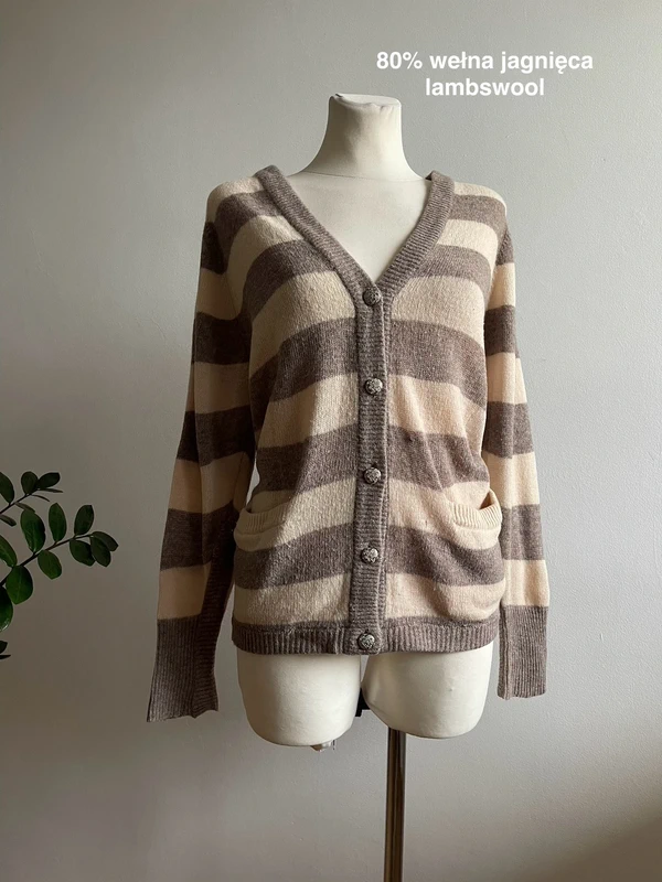 Striped wool sweater
