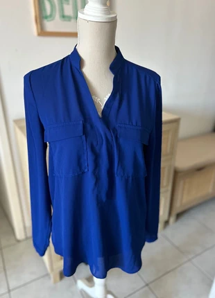 blouse Zapa bleu taille M, brand: ZAPA, condition: Very good, size: S / 36 / 8, €23.00, €24.85 includes Buyer Protection Pro