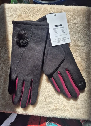 Guantes Táctiles Mujer – Nuevos con Pompon – Diseño Elegante y bicolor, marque: Local, état: Neuf avec étiquette, taille: Taille unique, 6,99 €, 8,04 € Protection acheteurs incluse