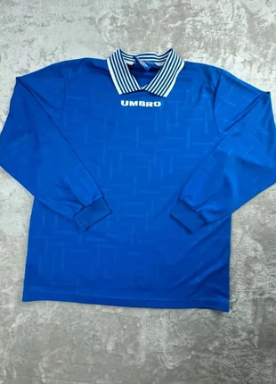 Maillot de football Umbro vintage bleu XL homme – n°12, merk: Umbro, staat: Heel goed, maat: XL, € 20,00, € 21,70 inclusief Kopersbescherming