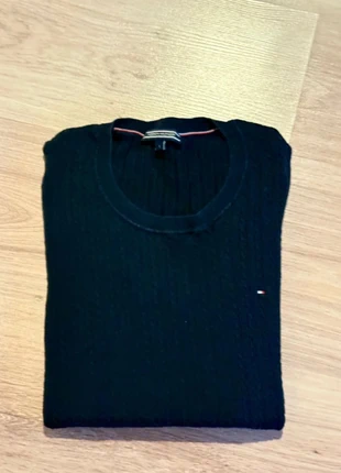 Pull Tommy Hilfiger Torsadé Bleu Marine - S, brand: Tommy Hilfiger, condizioni: Ottime, taglia: S / IT 40 / EU 36, €17.00, €18.55 include la Protezione acquisti
