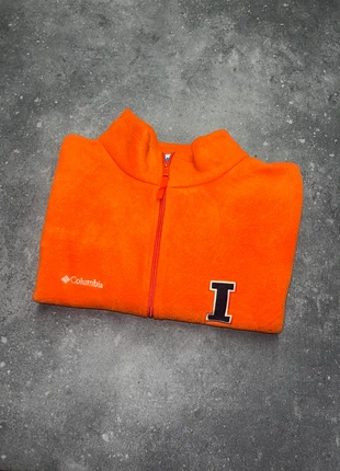 Veste polaire Columbia orange zippée – Patch “I” Taille XXL, marca: Columbia, estado: Muito bom, tamanho: XXL, €29.90, €32.10 inclui Proteção do Comprador