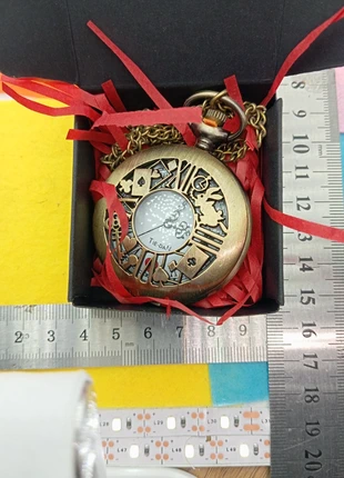 Montre à gousset avec la boîte, marca: Broche.fr, estado: Muito bom, tamanho: 47 mm ou mais, €5.00, €5.95 inclui Proteção do Comprador Pro