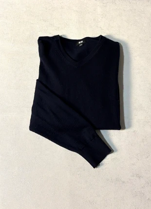 Pull Uniqlo bleu marine homme taille S, merk: Uniqlo, staat: Heel goed, maat: S, € 15,00, € 16,45 inclusief Kopersbescherming