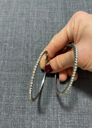 Big circle diamonds earrings, brand: Vintage Love, condition: Very good, €15.99, €17.49 includes Buyer Protection