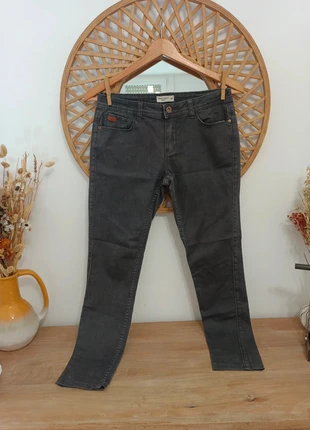 Pantalón pitillo gris oscuro con corte recto y estilo clasico, Green Coast, talla 38, marque: Green Coast, état: Neuf sans étiquette, taille: M / 38 / 10, 8,00 €, 9,10 € Protection acheteurs incluse