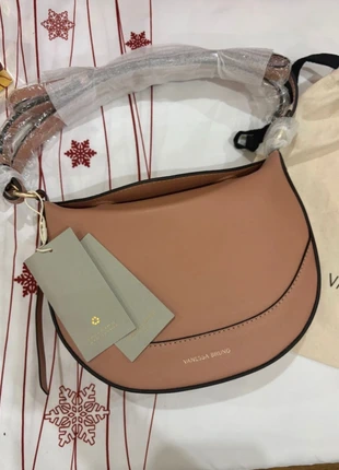 Sac main et bandoulière cuir Vanessa Bruno authentique rose nude, brand: Vanessa Bruno, condition: New with tags, €185.00, €194.95 includes Buyer Protection