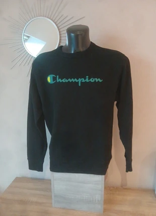 Sweat noir vintage Champion t. M Neuf sans étiquette, merk: Champion, staat: Nieuw zonder prijskaartje, maat: M, € 15,00, € 16,45 inclusief Kopersbescherming Pro