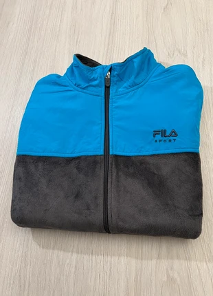 Veste Polaire Fila Taille XL gris et bleu, brand: FILA, condition: Very good, size: XL, €22.00, €23.80 includes Buyer Protection